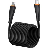 Кабель EOFE CC21 USB Type-C - USB Type-C (1 м, черный) - Превью изображения №2 — Интернет-магазин ПроЗаказ