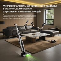 Вертикальный моющий пылесос 2-в-1 Deerma VX300 Mix (белый) - Превью изображения №9 — Интернет-магазин ПроЗаказ