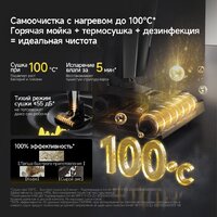 Вертикальный моющий пылесос 2-в-1 Deerma VX300 Mix (белый) - Превью изображения №14 — Интернет-магазин ПроЗаказ