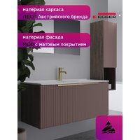  ЗОВ Тумба под умывальник Дублин 80 DU80TSMFR (флавио античная роза) - Превью изображения №9 — Интернет-магазин ПроЗаказ