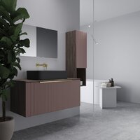  ЗОВ Тумба под умывальник Дублин 80 DU80TSMFR (флавио античная роза) - Превью изображения №4 — Интернет-магазин ПроЗаказ