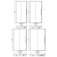 Стеклянная шторка для ванны RGW Stilvoll SV-12 32321214-11 (хром/прозраный) - Превью изображения №2 — Интернет-магазин ПроЗаказ