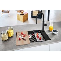 Кухонная мойка Franke Kanon KNG PRO 110-62 125.0749.672 (черный матовый) - Превью изображения №3 — Интернет-магазин ПроЗаказ