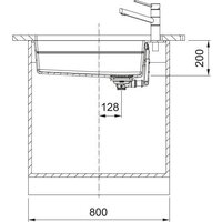 Кухонная мойка Franke Kanon KNG PRO 110-62 125.0749.672 (черный матовый) - Превью изображения №7 — Интернет-магазин ПроЗаказ