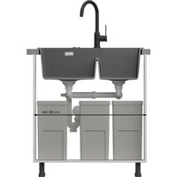 Кухонная мойка Quadron HQC7650U4_BS - Превью изображения №17 — Интернет-магазин ПроЗаказ