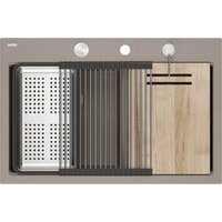 Кухонная мойка Quadron HQC7650U4_BS - Превью изображения №3 — Интернет-магазин ПроЗаказ
