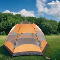 Кемпинговая палатка Sundays ZC-TT103-4 (синий/оранжевый) - Превью изображения №8 — Интернет-магазин ПроЗаказ