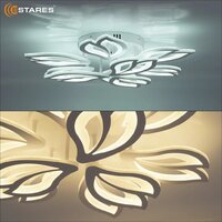 Подвесная люстра Estares Medea 120W 9F-RC-645x135-WHITE/WHITE-220-IP20 - Превью изображения №5 — Интернет-магазин ПроЗаказ