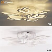 Подвесная люстра Estares Medea 120W 9F-RC-645x135-WHITE/WHITE-220-IP20 - Превью изображения №7 — Интернет-магазин ПроЗаказ