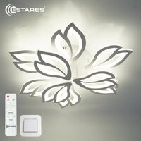 Подвесная люстра Estares Medea 120W 9F-RC-645x135-WHITE/WHITE-220-IP20 - Превью изображения №2 — Интернет-магазин ПроЗаказ