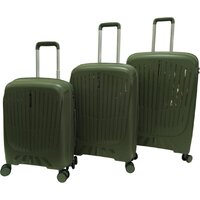 Чемодан-спиннер Mironpan 23107 (L, хаки) - Превью изображения №6 — Интернет-магазин ПроЗаказ