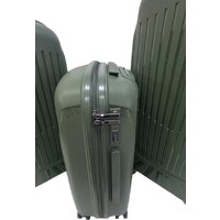 Чемодан-спиннер Mironpan 23107 (L, хаки) - Превью изображения №2 — Интернет-магазин ПроЗаказ