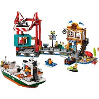 Конструктор LEGO City 60422 Морской порт с грузовым судном - Превью изображения №4 — Интернет-магазин ПроЗаказ