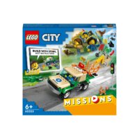 Конструктор LEGO City 60353 Миссии по спасению диких животных - Превью изображения №5 — Интернет-магазин ПроЗаказ