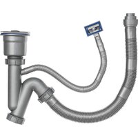 Кухонная мойка Saniteco 6045 + Spike F9S07000 (хром, с сифоном, дозатором и коландером) - Превью изображения №9 — Интернет-магазин ПроЗаказ