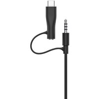 Наушники Belkin SoundForm Mini Wired 3.5 мм/USB-C (черный) - Превью изображения №4 — Интернет-магазин ПроЗаказ