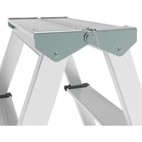 Лестница-стремянка Новая высота NV 112 алюминиевая двухсторонняя 2x5 ступеней - Превью изображения №6 — Интернет-магазин ПроЗаказ