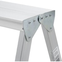 Лестница-стремянка Новая высота NV 112 алюминиевая двухсторонняя 2x5 ступеней - Превью изображения №11 — Интернет-магазин ПроЗаказ