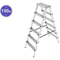 Новая высота NV 112 алюминиевая двухсторонняя 2x5 ступеней