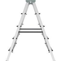 Лестница-стремянка Новая высота NV 112 алюминиевая двухсторонняя 2x5 ступеней - Превью изображения №4 — Интернет-магазин ПроЗаказ