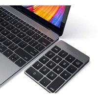 Цифровой блок Satechi Aluminum Slim Rechargeable Bluetooth Keypad (серый космос) - Превью изображения №5 — Интернет-магазин ПроЗаказ