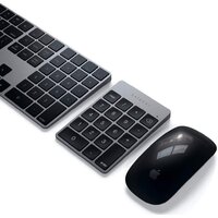 Цифровой блок Satechi Aluminum Slim Rechargeable Bluetooth Keypad (серый космос) - Превью изображения №4 — Интернет-магазин ПроЗаказ