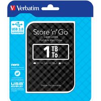 Внешний накопитель Verbatim Store 'n' Go USB 3.0 1TB Черный [53194] - Превью изображения №4 — Интернет-магазин ПроЗаказ