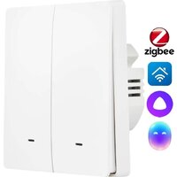 Выключатель Hommyn zigbee 2 клавиши SWZBNN02W (без нейтрали) - Превью изображения №16 — Интернет-магазин ПроЗаказ
