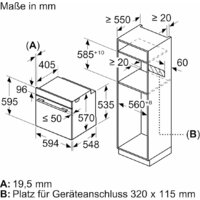Электрический духовой шкаф Bosch Serie 2 HBA571BB4 - Превью изображения №5 — Интернет-магазин ПроЗаказ