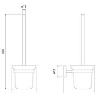 Ершик для унитаза IDDIS Sena SENSSG0i47 - Превью изображения №2 — Интернет-магазин ПроЗаказ