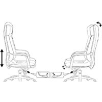 Офисное кресло Бюрократ DAO (белый) - Превью изображения №7 — Интернет-магазин ПроЗаказ