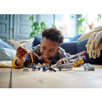 Конструктор LEGO Jurassic World 76947 Кетцалькоатль: нападение на самолет - Превью изображения №4 — Интернет-магазин ПроЗаказ