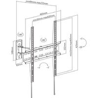 Кронштейн для телевизора Ultramounts UM878 - Превью изображения №2 — Интернет-магазин ПроЗаказ