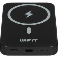 Внешний аккумулятор Wifit Wimag Magnetic Wireless Powerbank 5000mAh (черный) - Превью изображения №6 — Интернет-магазин ПроЗаказ