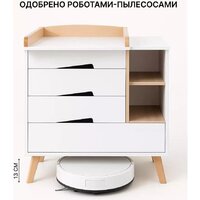 Детский комод Rant Lago Pro 800/4 (cloud white) - Превью изображения №10 — Интернет-магазин ПроЗаказ