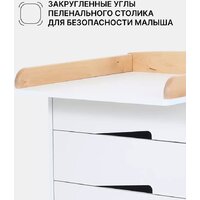 Детский комод Rant Lago Pro 800/4 (cloud white) - Превью изображения №12 — Интернет-магазин ПроЗаказ
