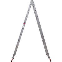 Лестница-трансформер Новая высота NV 331 шарнирная 2x9 ступеней - Превью изображения №5 — Интернет-магазин ПроЗаказ