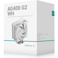 Кулер для процессора DeepCool AG400 G2 WH R-AG400-WHNPMG2-G - Превью изображения №10 — Интернет-магазин ПроЗаказ