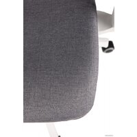 Офисное кресло Бюрократ MC-W611NL (серый TW-04/ткань 38-417/пластик белый) - Превью изображения №7 — Интернет-магазин ПроЗаказ