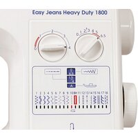 Электромеханическая швейная машина Janome Easy Jeans Heavy Duty 1800 - Превью изображения №2 — Интернет-магазин ПроЗаказ