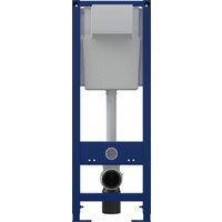 Унитаз подвесной Berges Wasserhaus Tornas Rimless + Atom 410 АТ-043331 (с кнопкой Atom белый) - Превью изображения №6 — Интернет-магазин ПроЗаказ