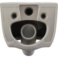 Унитаз подвесной Berges Wasserhaus Tornas Rimless + Atom 410 АТ-043331 (с кнопкой Atom белый) - Превью изображения №5 — Интернет-магазин ПроЗаказ