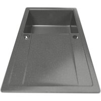Кухонная мойка Kernau KGS Z 4575 1B1D Graphite - Превью изображения №4 — Интернет-магазин ПроЗаказ