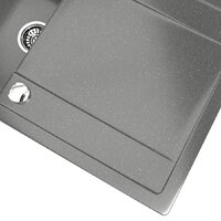 Кухонная мойка Kernau KGS Z 4575 1B1D Graphite - Превью изображения №3 — Интернет-магазин ПроЗаказ