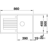 Кухонная мойка Blanco Zia 5 S (кофе) [520519] - Превью изображения №2 — Интернет-магазин ПроЗаказ