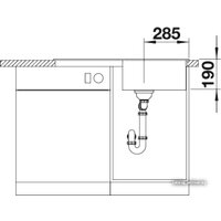 Кухонная мойка Blanco Zia 5 S (кофе) [520519] - Превью изображения №4 — Интернет-магазин ПроЗаказ