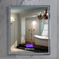  Пекам Зеркало Greta 80x90 greta-80x90MP (с подсветкой, с многофункциональной панелью, подогрев) - Превью изображения №3 — Интернет-магазин ПроЗаказ