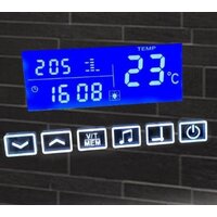  Пекам Зеркало Greta 80x90 greta-80x90MP (с подсветкой, с многофункциональной панелью, подогрев) - Превью изображения №8 — Интернет-магазин ПроЗаказ