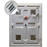  Пекам Зеркало Greta 80x90 greta-80x90MP (с подсветкой, с многофункциональной панелью, подогрев) - Превью изображения №13 — Интернет-магазин ПроЗаказ