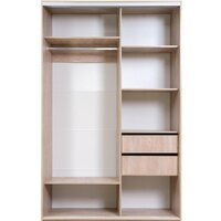 Шкаф-купе Рэйгрупп 158450 TTX Elgon РГ-04.03 (дуб торонто/дуб торонто/хром) - Превью изображения №2 — Интернет-магазин ПроЗаказ